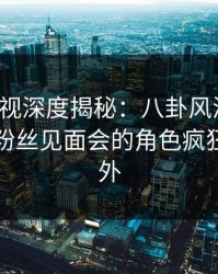 香蕉影视深度揭秘：八卦风波背后，网红在粉丝见面会的角色疯狂令人意外
