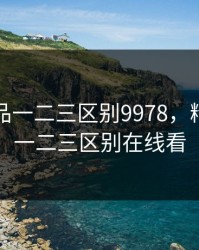 精产国品一二三区别9978，精产国品一二三区别在线看
