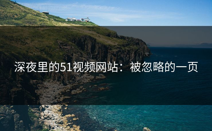 深夜里的51视频网站：被忽略的一页